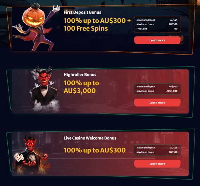 bonus deals at hellspin