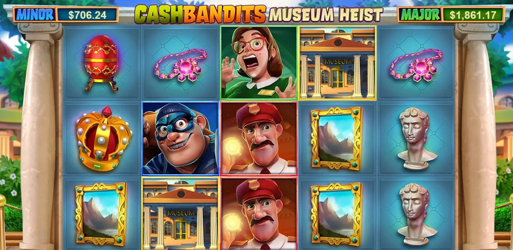 cash bandits museum hesit slot